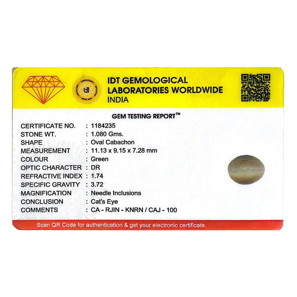 Catseye - 5.4 Carat - Pramogh