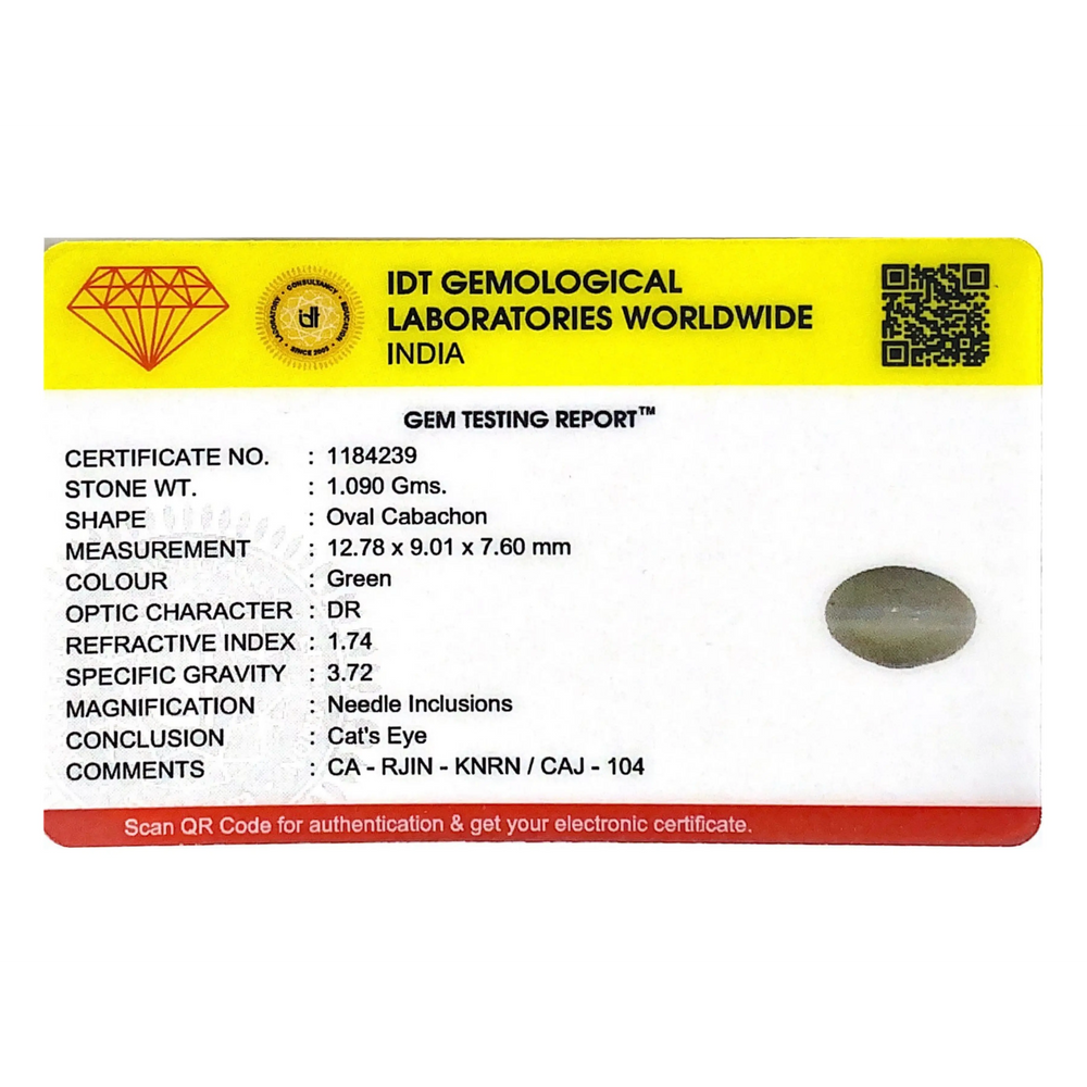 Catseye - 5.45 Carat - Pramogh