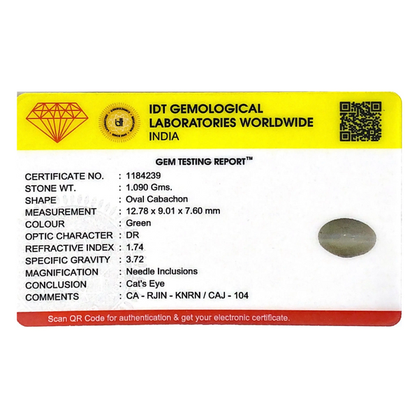 Catseye - 5.45 Carat - Pramogh