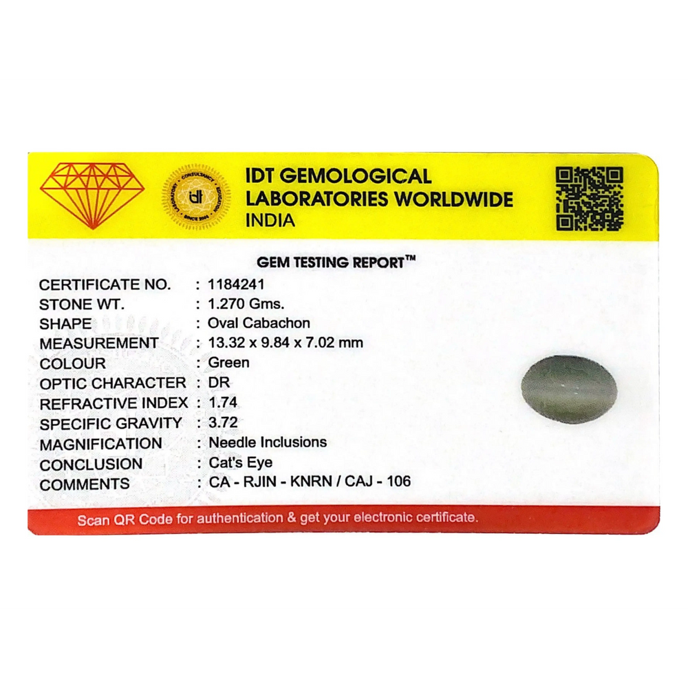 Catseye - 6.35 Carat - Pramogh