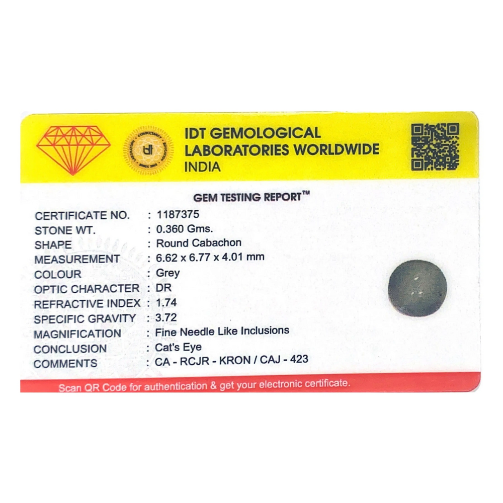 Catseye Chrysoberyl - 1.8 Carat - Pramogh