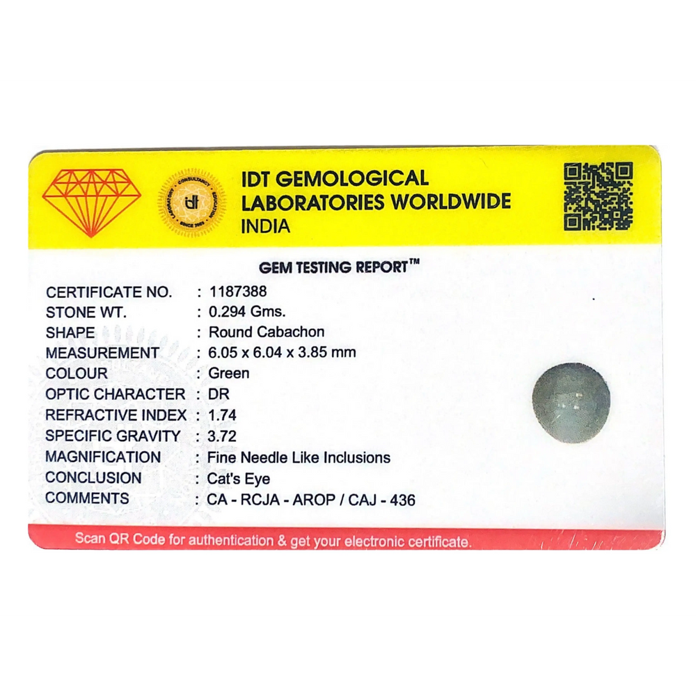 Catseye Chrysoberyl - 1.47 Carat - Pramogh