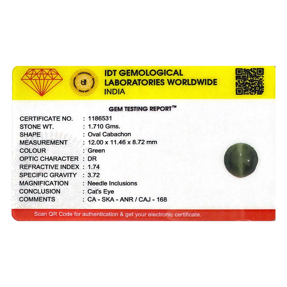 Catseye - 8.55 Carat