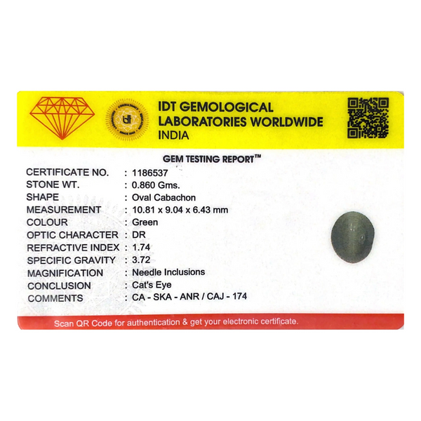 Catseye - 4.3 Carat