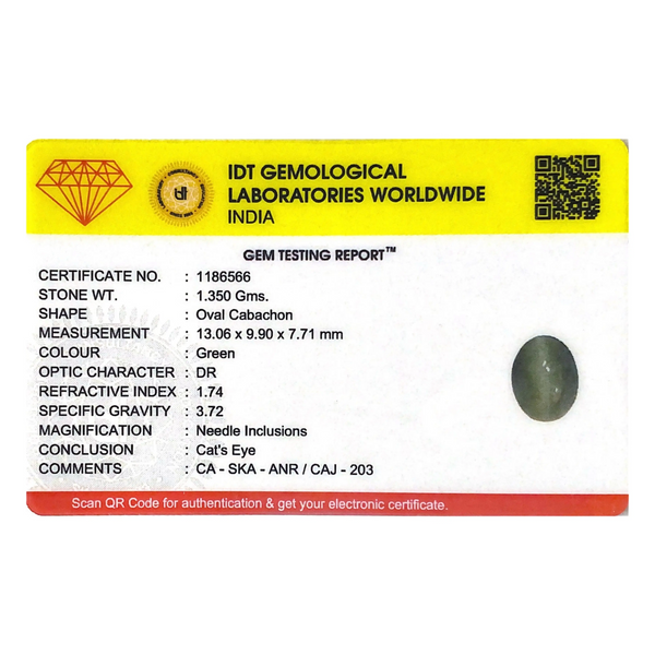 Catseye - 6.75 Carat