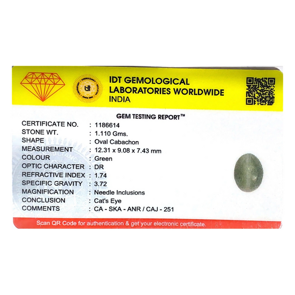 Catseye - 5.55 Carat