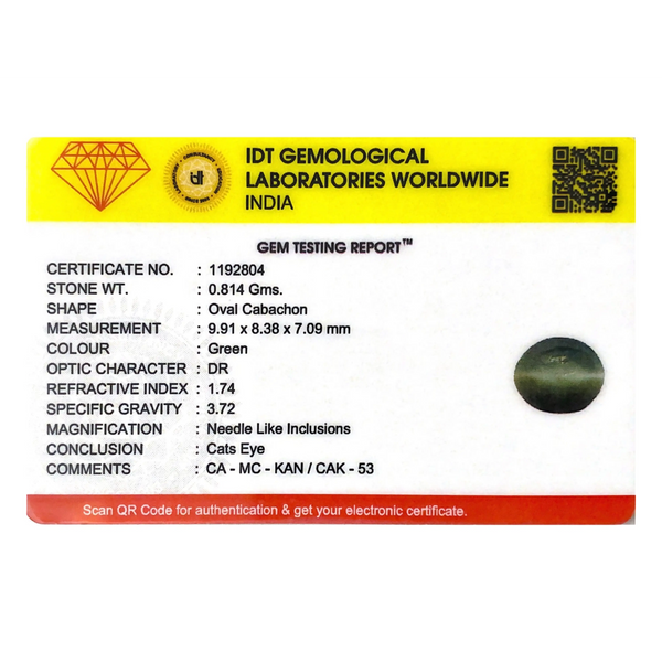 Catseye - 4.07 Carat