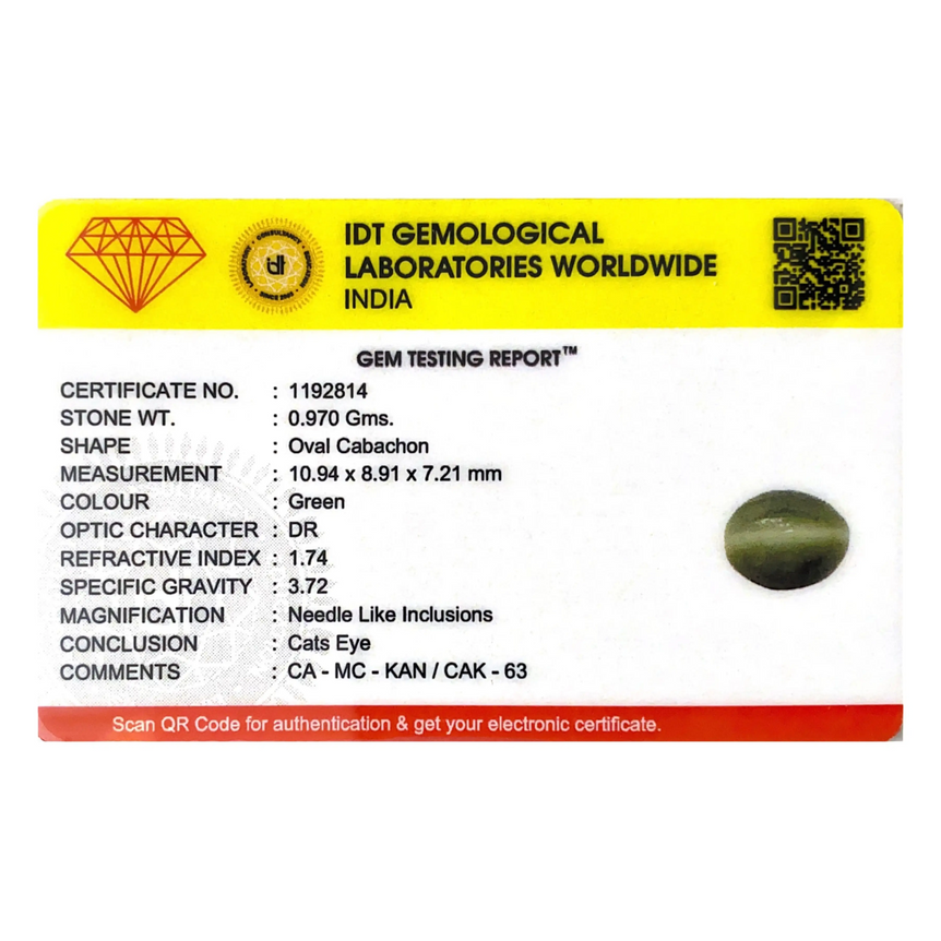 Catseye - 4.85 Carat