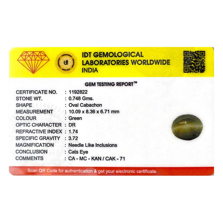 Catseye - 3.74 Carat