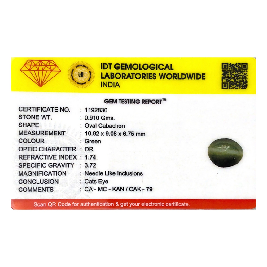 Catseye - 4.55 Carat
