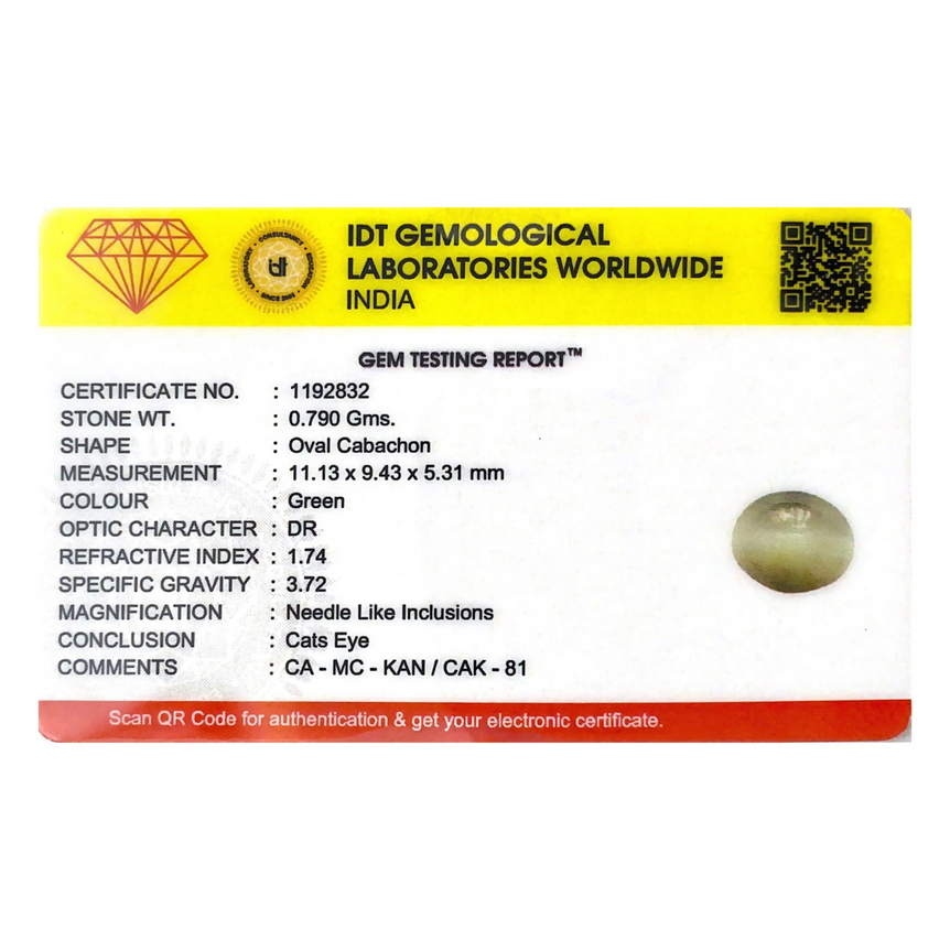 Catseye - 3.95 Carat