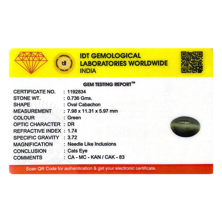 Catseye - 3.68 Carat