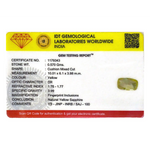 Yellow Sapphire - 2.85 Carat - Pramogh