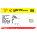 Yellow Sapphire - 5.87 Carat