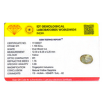 Yellow Sapphire - 5.78 Carat