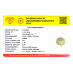 Yellow Sapphire - 5.12 Carat