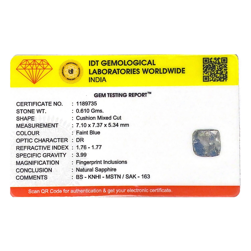 Blue Sapphire - 3.05 Carat