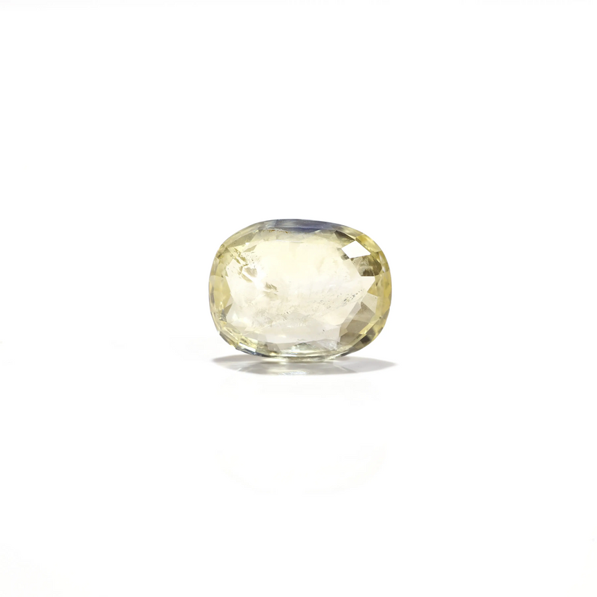 Bi-Color Sapphire (Pitambari) - 3.95 Carat