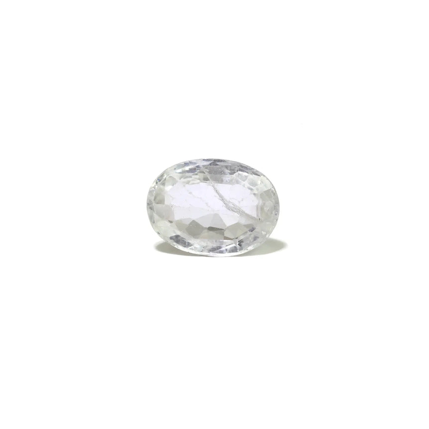 White Sapphire- 5.12 Carat - Pramogh