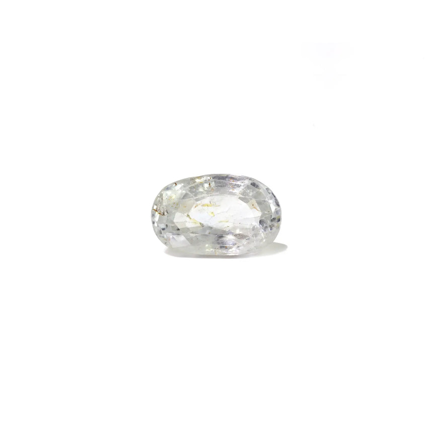 White Sapphire- 4.54 Carat - Pramogh