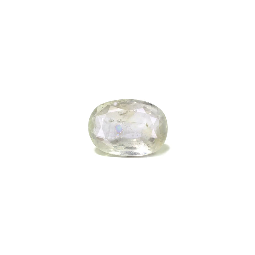 White Sapphire- 4.37 Carat - Pramogh