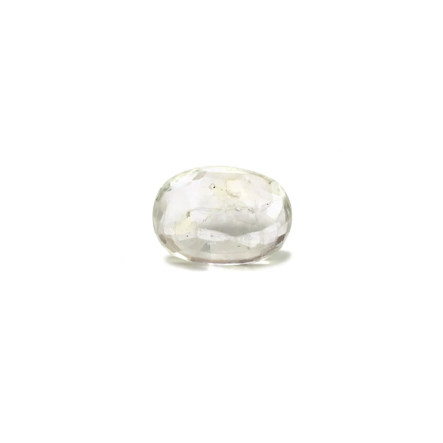 White Sapphire- 4.37 Carat - Pramogh