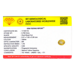 Yellow Sapphire - 3.8 Carat