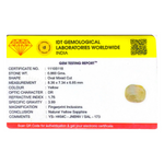 Yellow Sapphire - 4.3 Carat