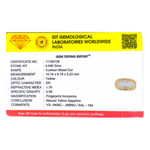 Yellow Sapphire - 4.2 Carat