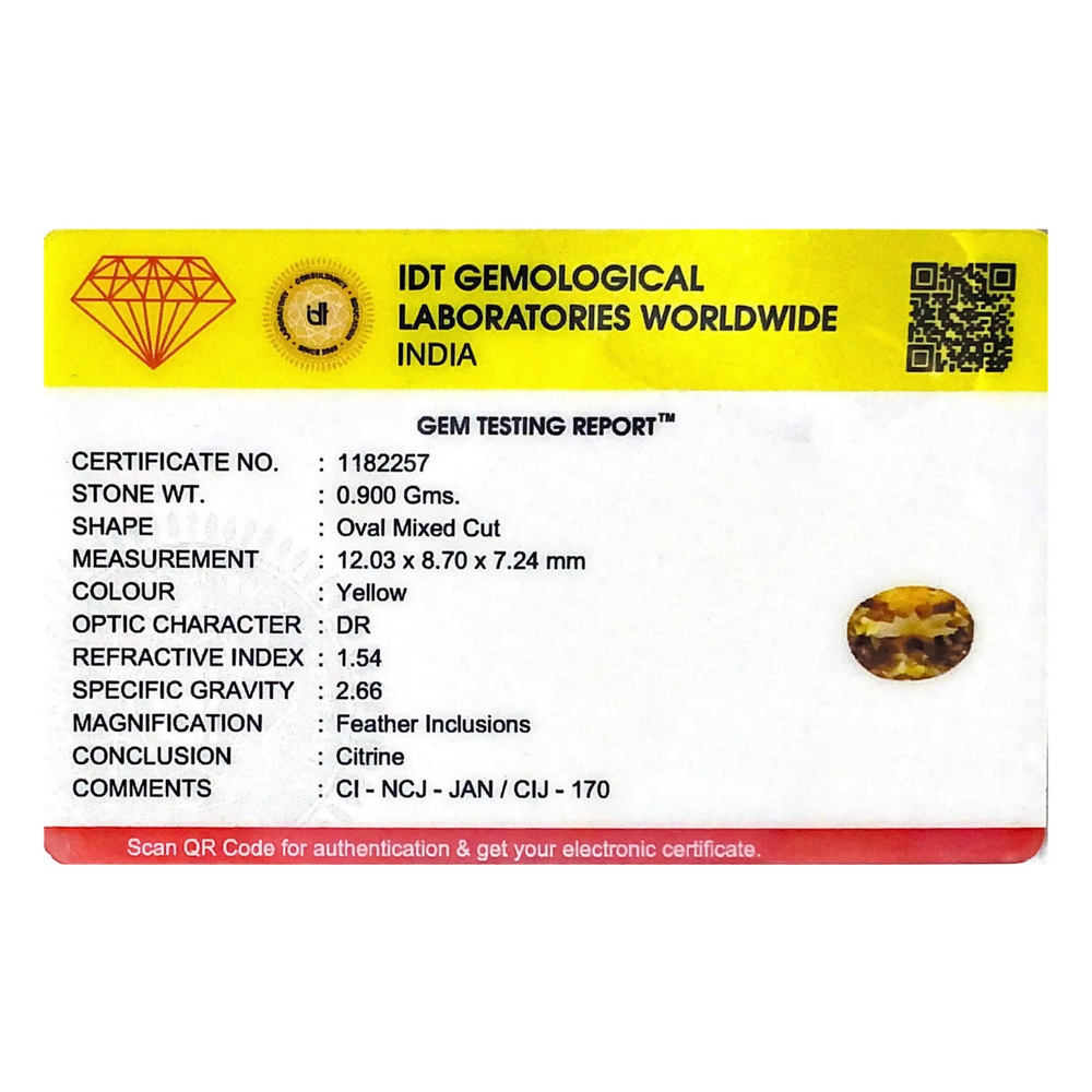 Citrine - 4.5 Carat - Pramogh