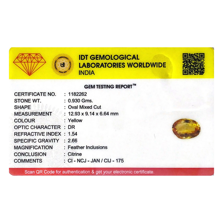 Citrine - 4.65 Carat - Pramogh