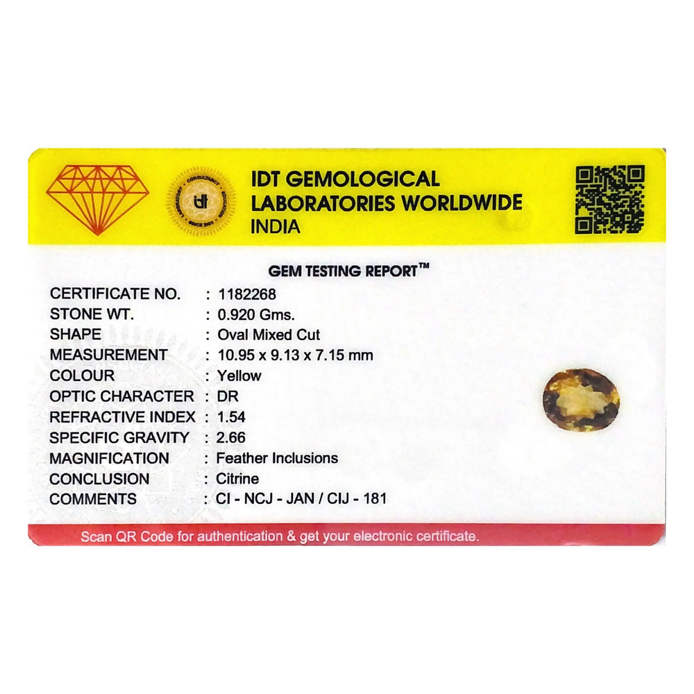 Citrine - 4.6 Carat - Pramogh
