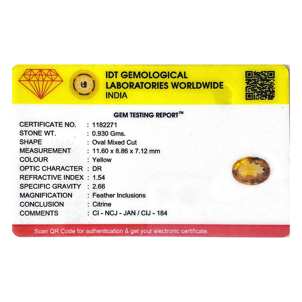 Citrine - 4.65 Carat - Pramogh