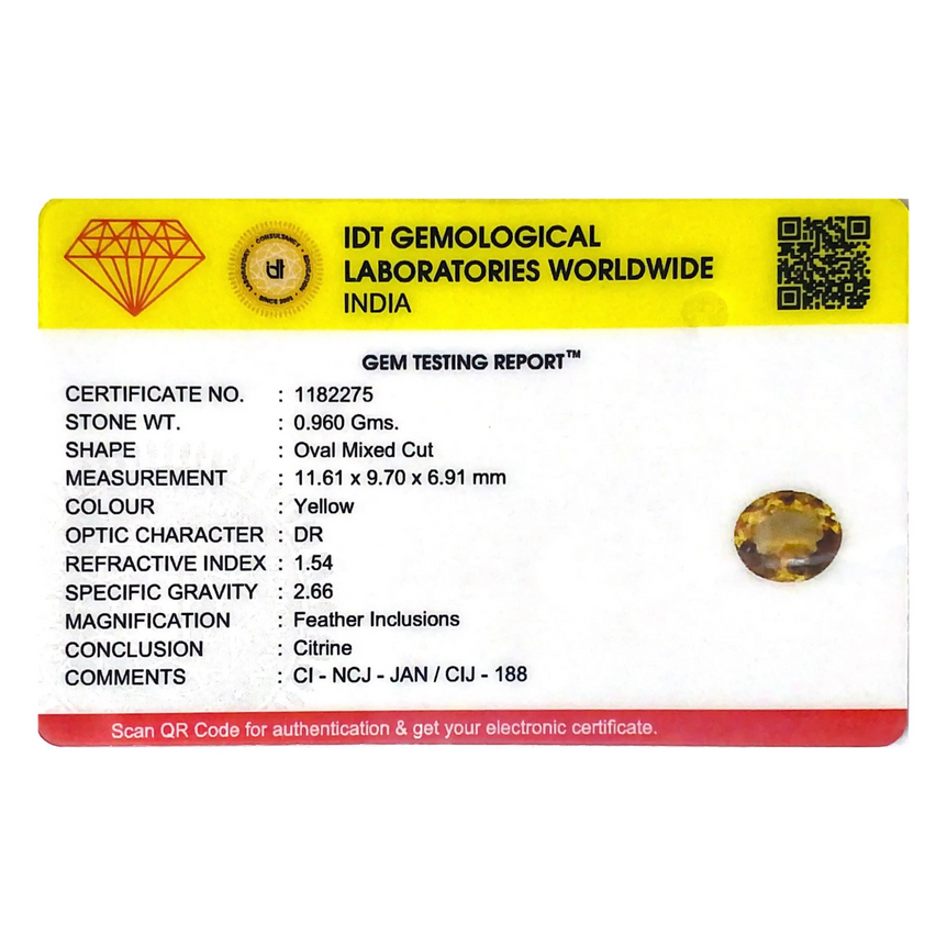 Citrine - 4.8 Carat - Pramogh