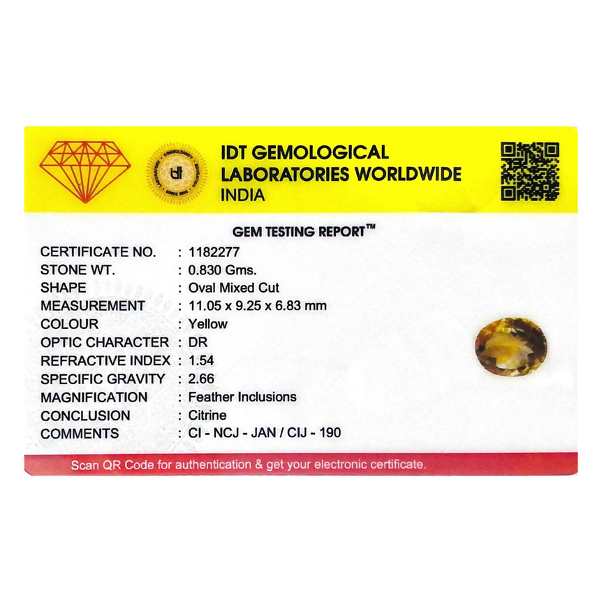 Citrine - 4.15 Carat - Pramogh