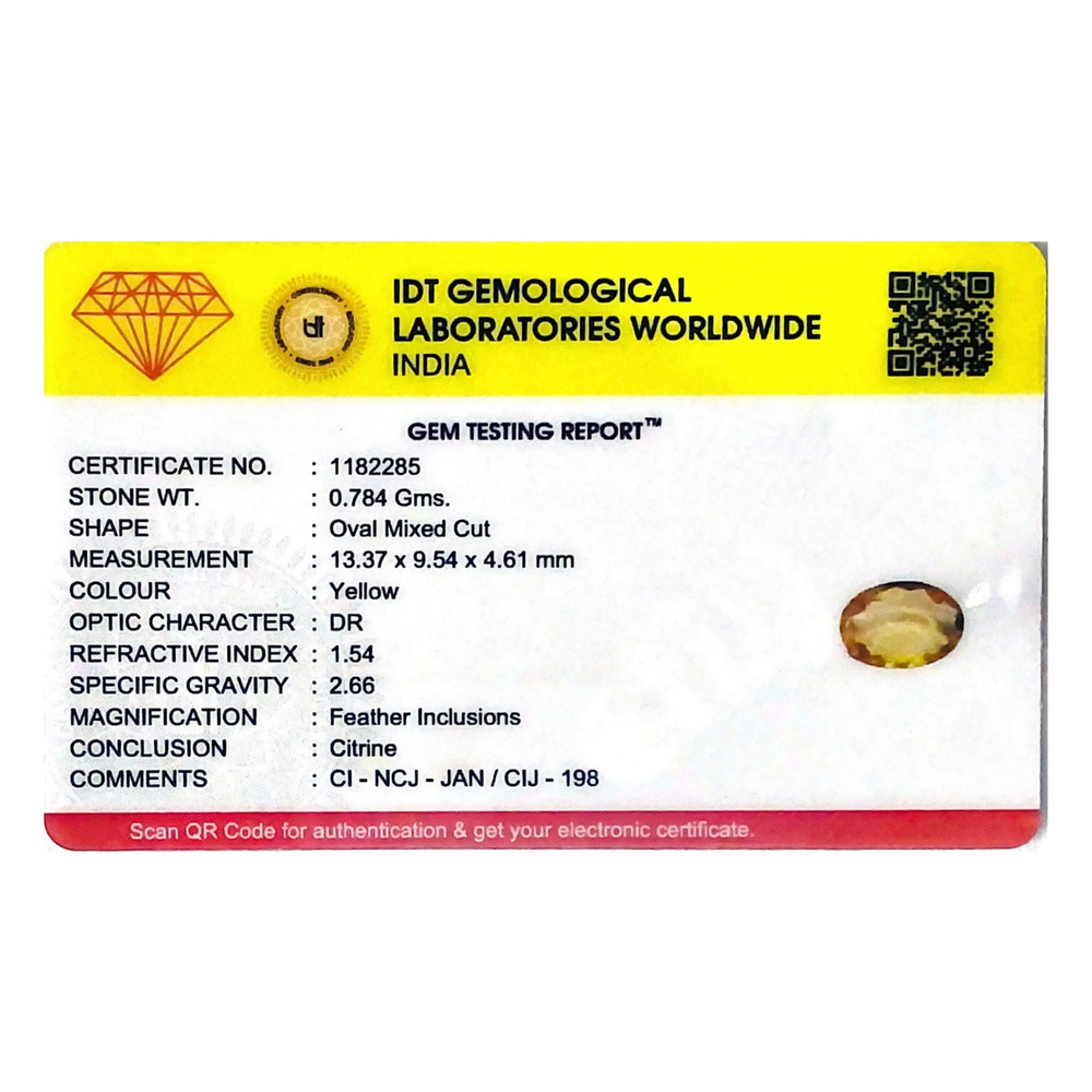 Citrine - 3.92 Carat - Pramogh