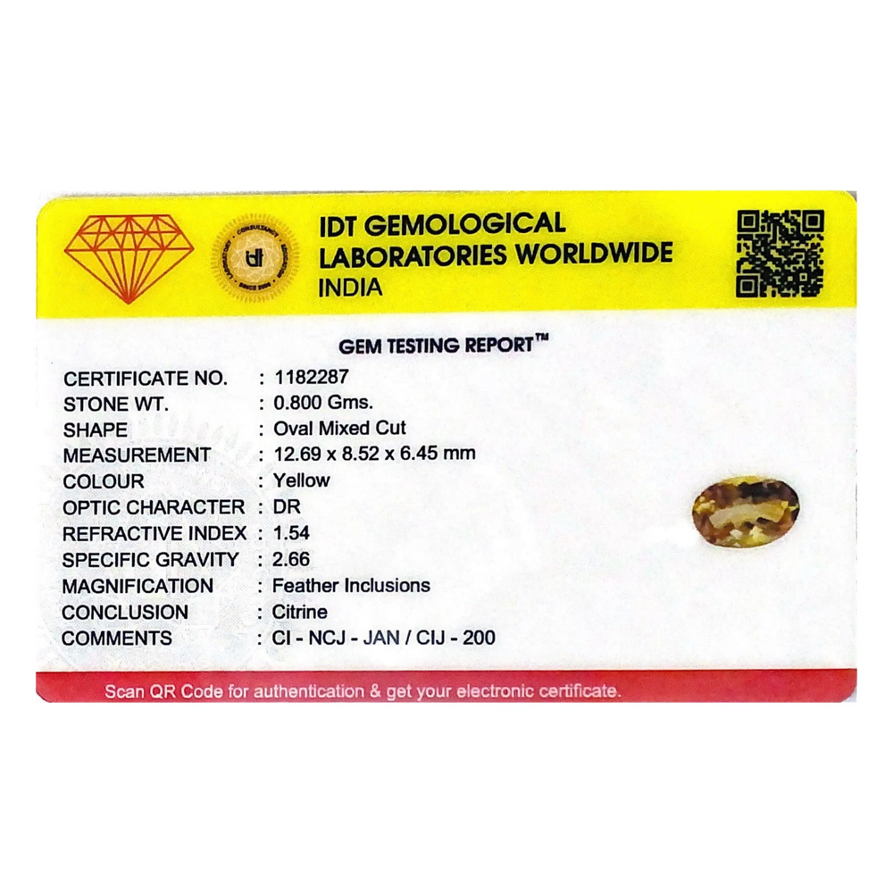Citrine - 4 Carat - Pramogh