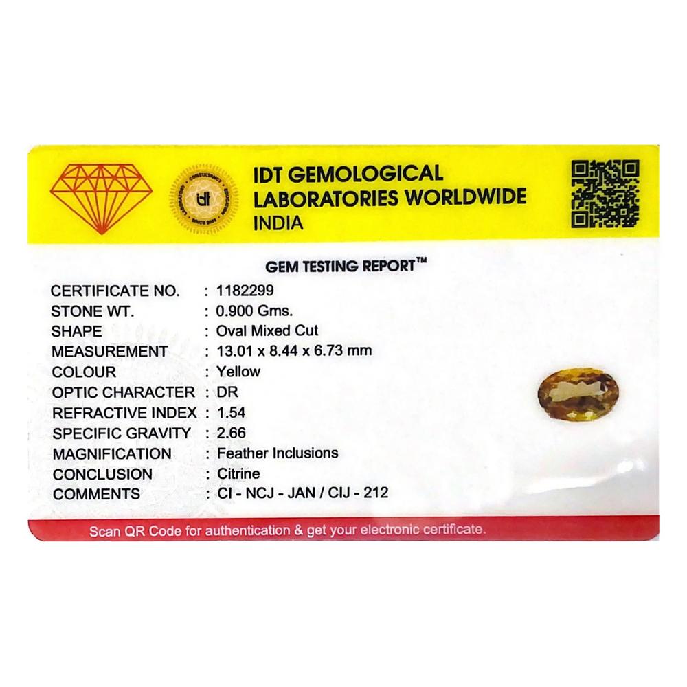 Citrine - 4.5 Carat - Pramogh