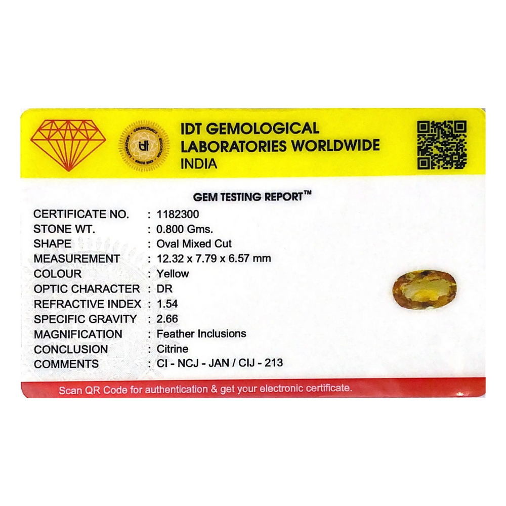 Citrine - 4 Carat - Pramogh