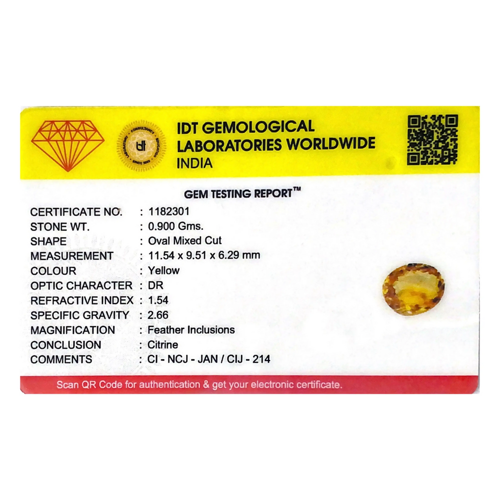Citrine - 4.5 Carat - Pramogh