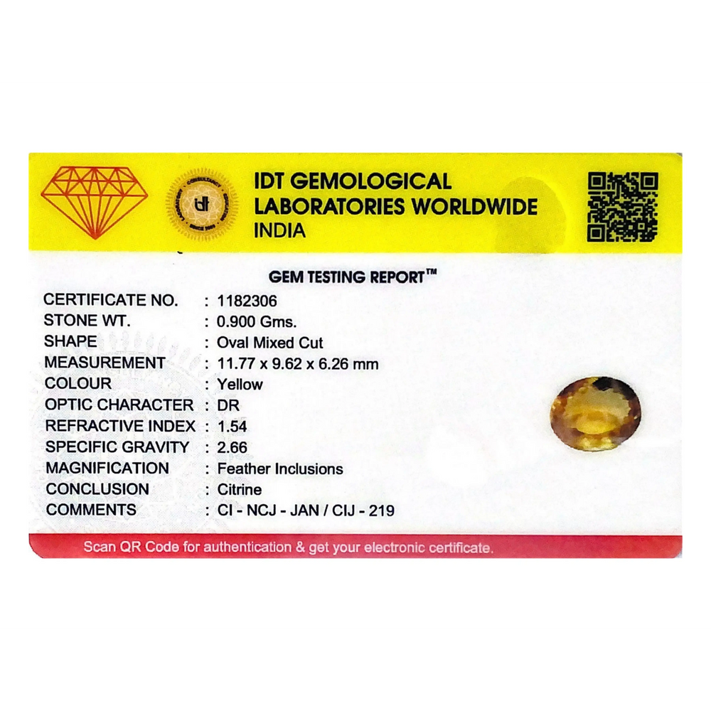 Citrine - 4.5 Carat - Pramogh