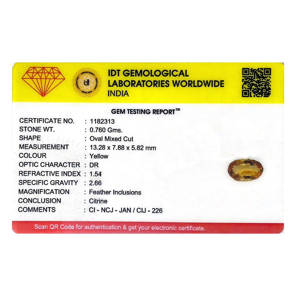 Citrine - 3.8 Carat - Pramogh