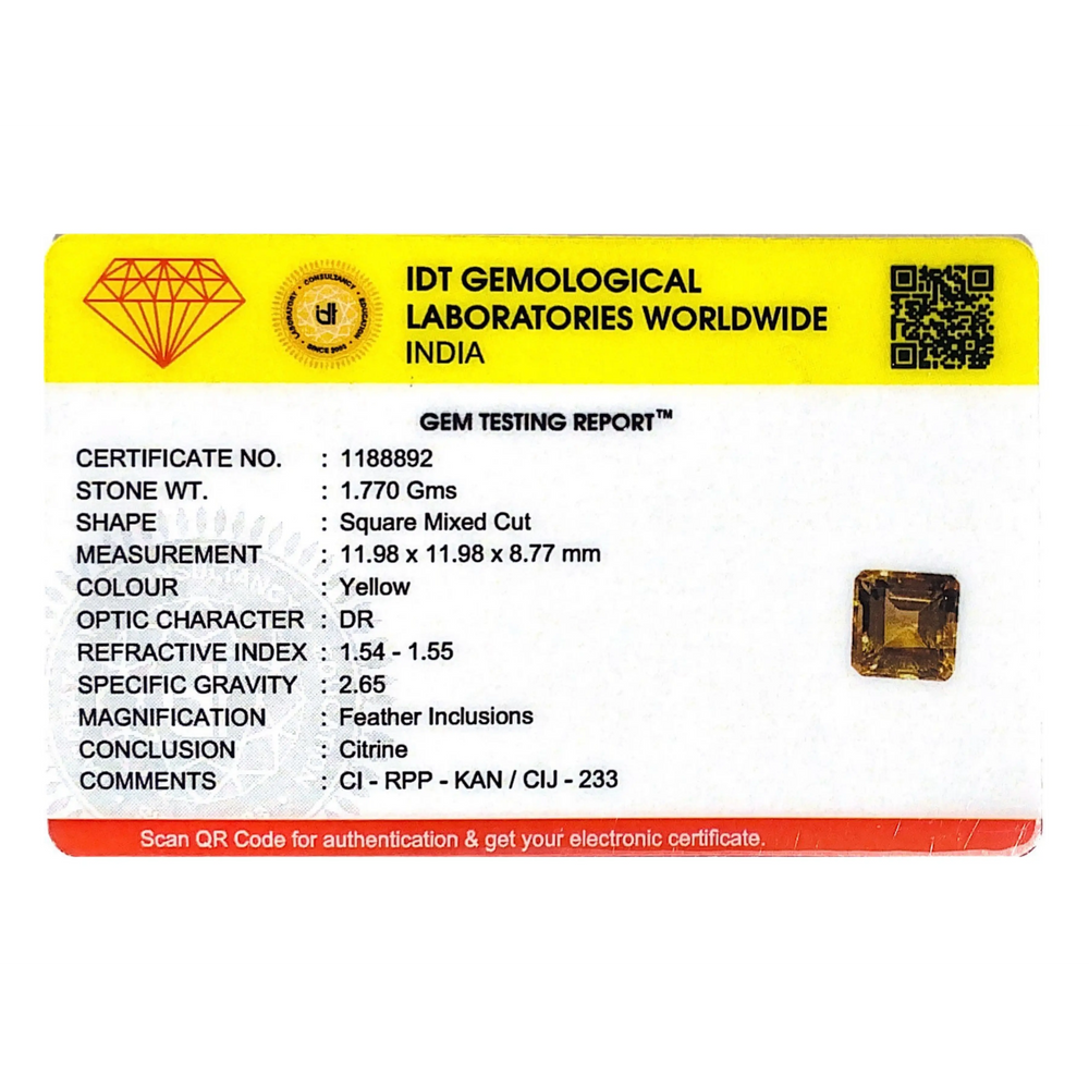 Citrine - 8.85 Carat