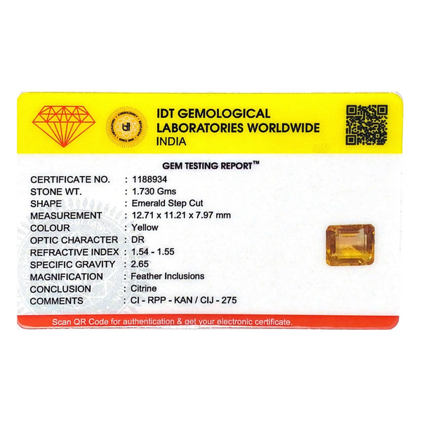 Citrine - 8.65 Carat