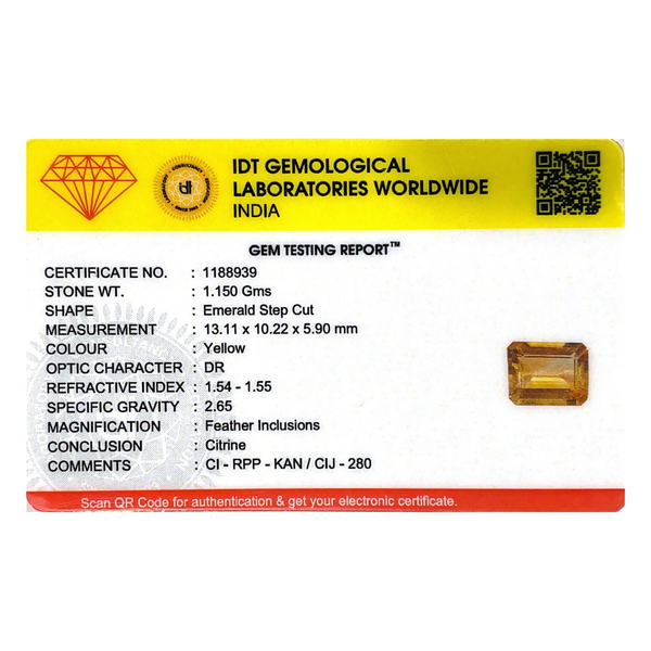 Citrine - 5.75 Carat