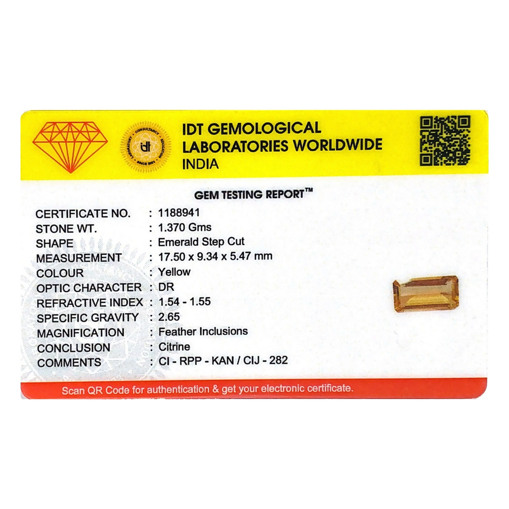 Citrine - 6.85 Carat