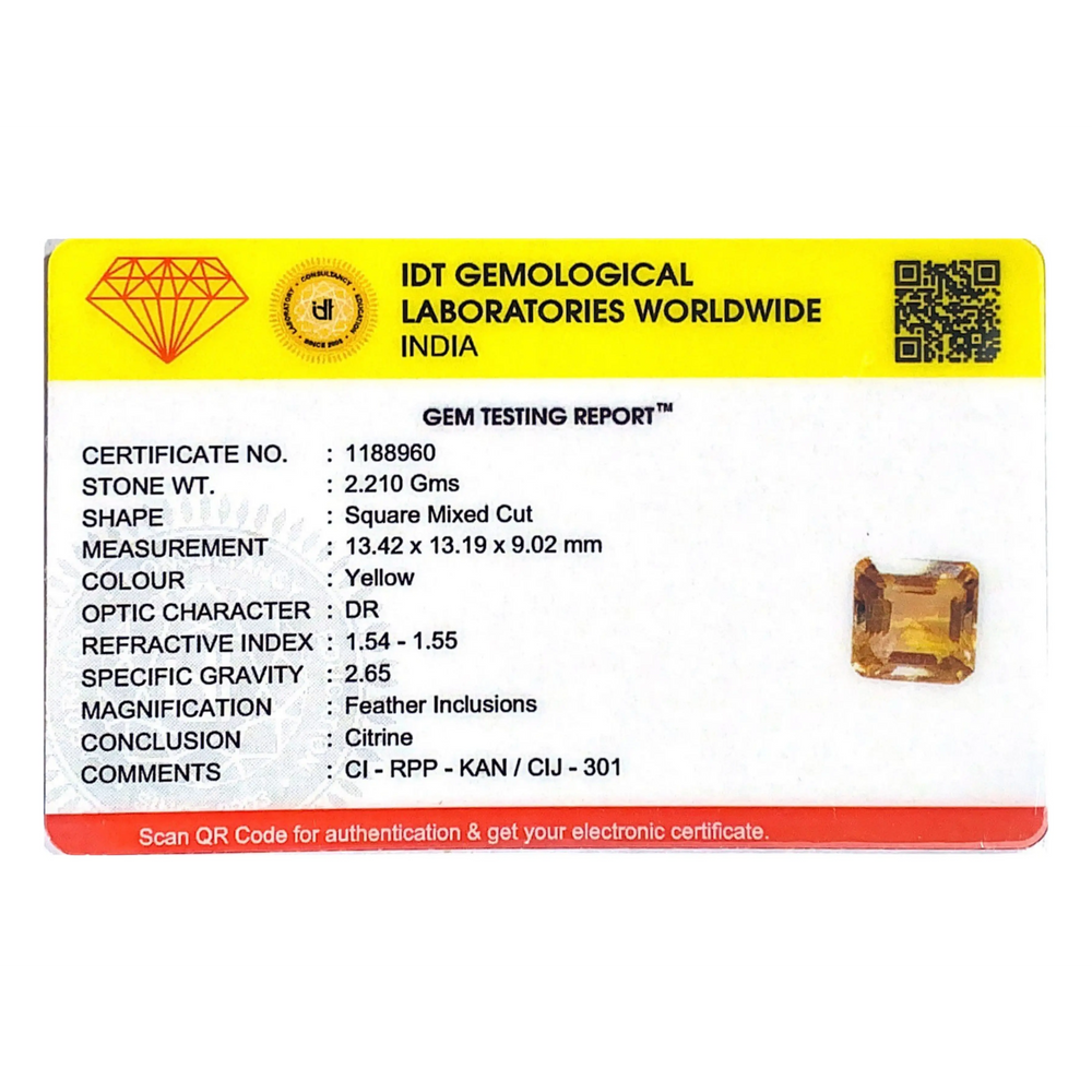 Citrine - 11.05 Carat