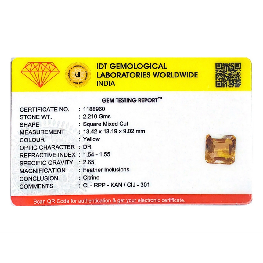Citrine - 11.05 Carat