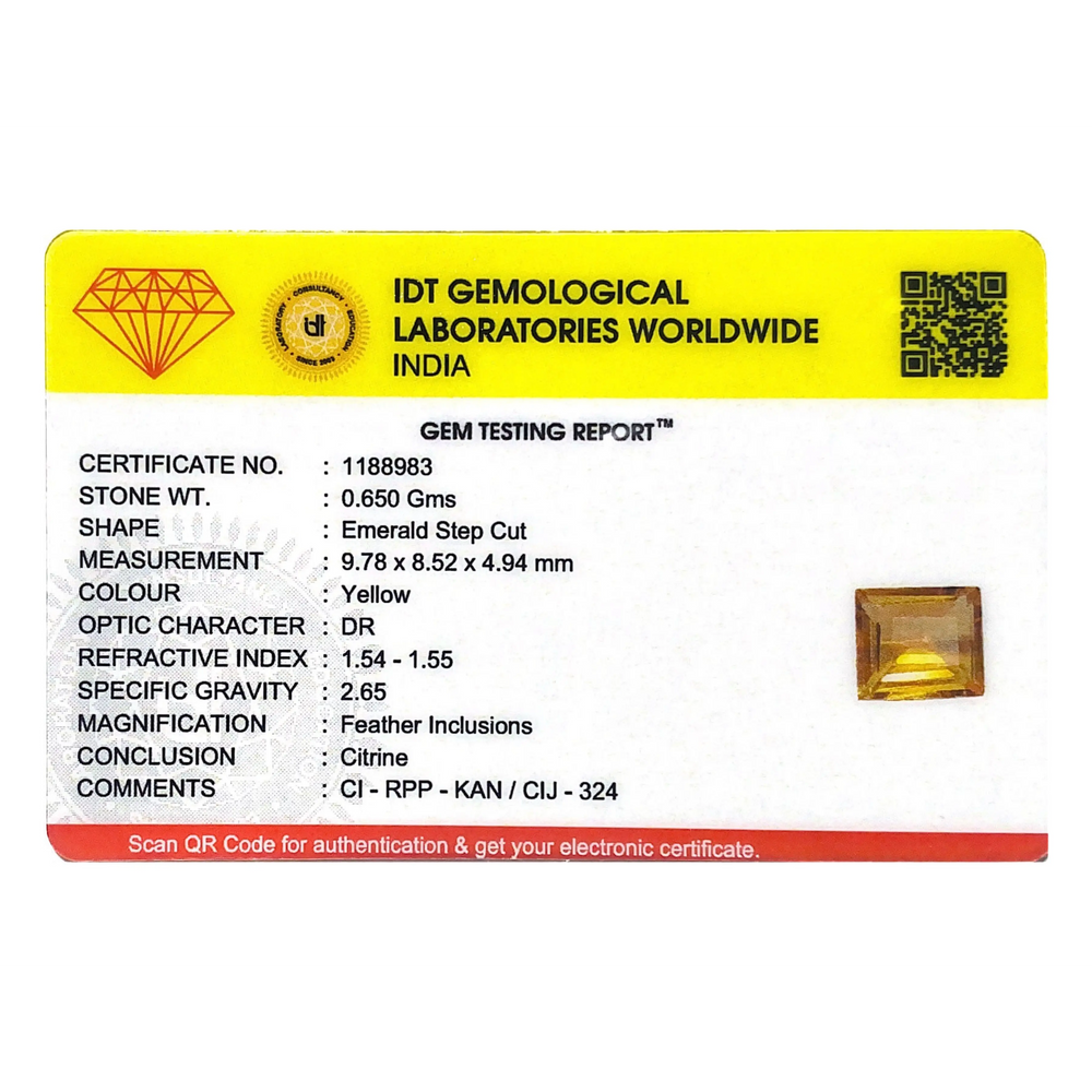 Citrine - 3.25 Carat