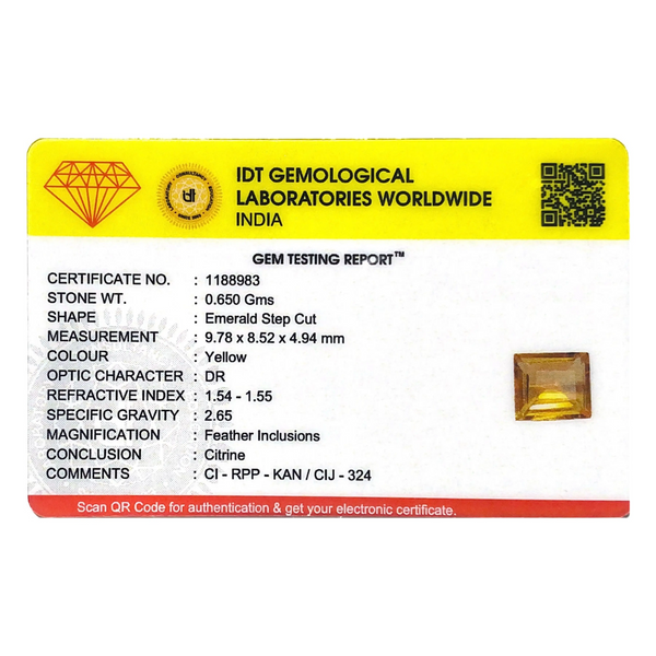 Citrine - 3.25 Carat